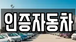 인증자동차