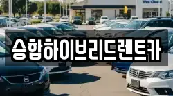 승합하이브리드렌트카