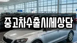 중고차수출시세상담