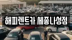 해피렌트카 세종나성점