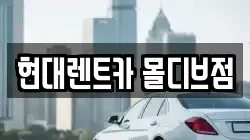 현대렌트카 몰디브점