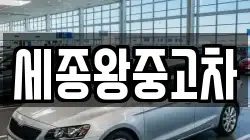 세종왕중고차