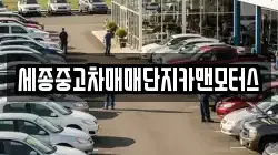 세종중고차매매단지카맨모터스