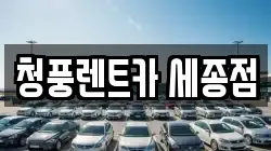 청풍렌트카 세종점