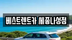 베스트렌트카 세종나성점