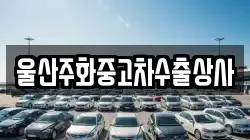 울산주화중고차수출상사