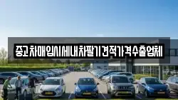 중고차매입시세내차팔기견적가격수출업체