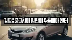 김프로중고차매입판매수출매매센터