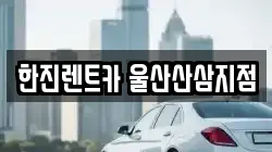 한진렌트카 울산산삼지점