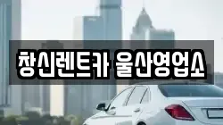 창신렌트카 울산영업소