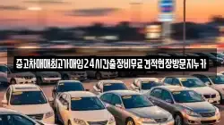 중고차매매최고가매입24시간출장비무료견적현장방문지누카