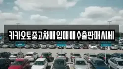 카카오토중고차매입매매수출판매시세