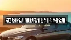 중고차매입시세내차팔기견적가격수출업체