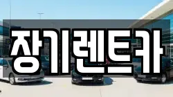 장기렌트카