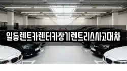 일등렌트카렌터카장기렌트리스사고대차