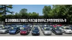 중고차매매최고가매입24시간출장비무료견적현장방문지누카