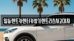 일등렌트카렌터카장기렌트리스사고대차