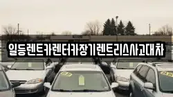 일등렌트카렌터카장기렌트리스사고대차