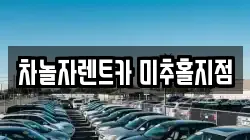 차놀자렌트카 미추홀지점
