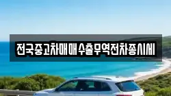 전국중고차매매수출무역전차종시세