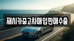 재시카중고차매입판매수출