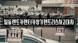 일등렌트카렌터카장기렌트리스사고대차