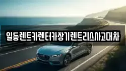 일등렌트카렌터카장기렌트리스사고대차