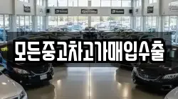 모든중고차고가매입수출