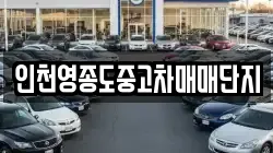 인천영종도중고차매매단지