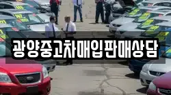 광양중고차매입판매상담