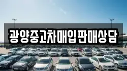 광양중고차매입판매상담