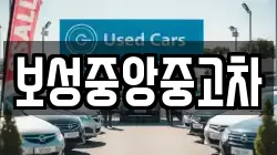 보성중앙중고차