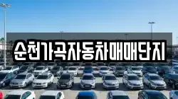 순천가곡자동차매매단지