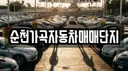 순천가곡자동차매매단지