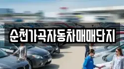 순천가곡자동차매매단지