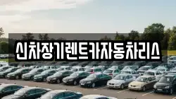 신차장기렌트카자동차리스