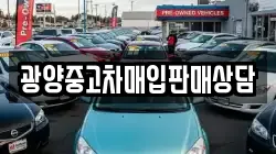 광양중고차매입판매상담