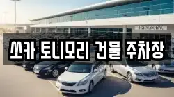 쏘카 토니모리 건물 주차장