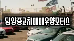담양중고차매매우양모터스