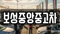 보성중앙중고차