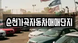 순천가곡자동차매매단지
