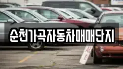 순천가곡자동차매매단지