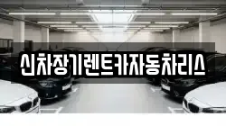 신차장기렌트카자동차리스