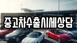 중고차수출시세상담