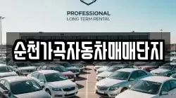 순천가곡자동차매매단지