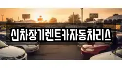 신차장기렌트카자동차리스