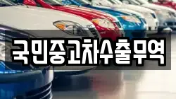 국민중고차수출무역