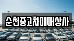 순천중고차매매상사