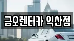 금오렌터카 익산점
