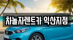 차놀자렌트카 익산지점